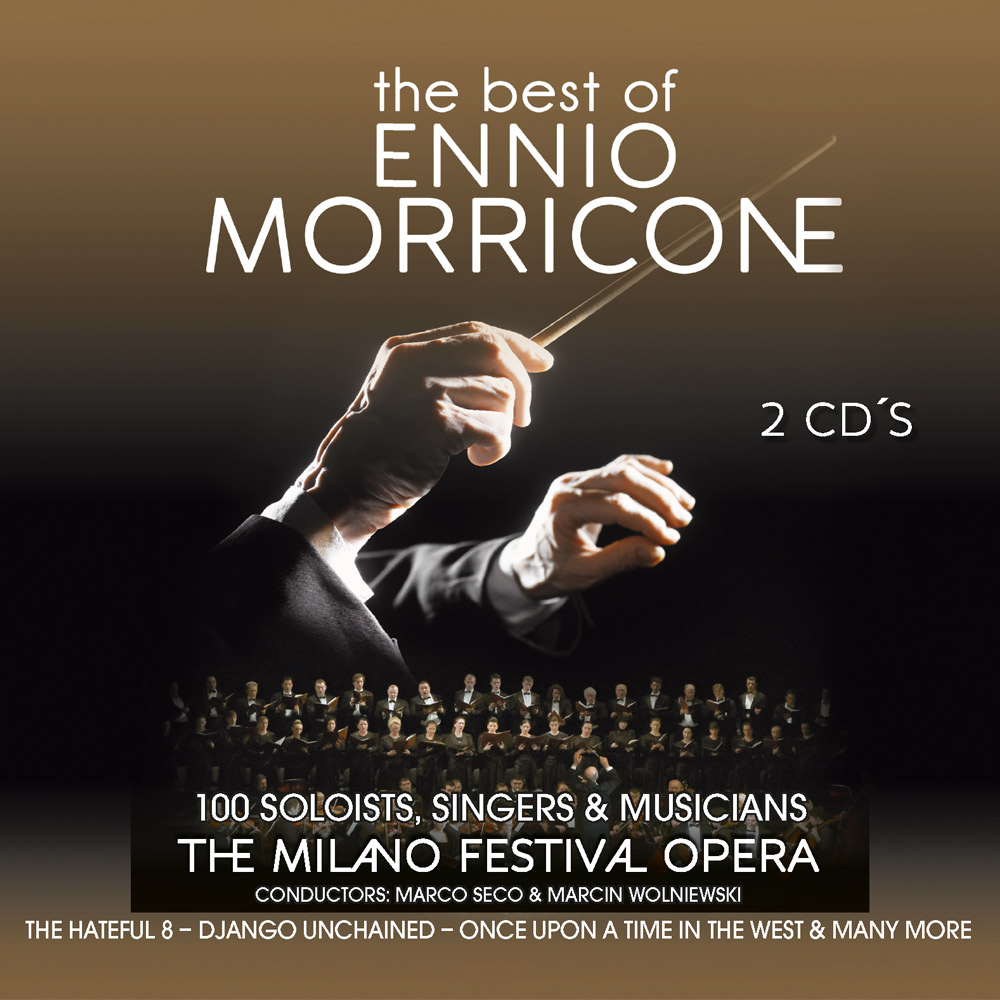 The Best of Ennio Morricone 2 CD's_front